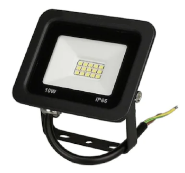 Proiector led 20w IP66 la 220V negru 6500K